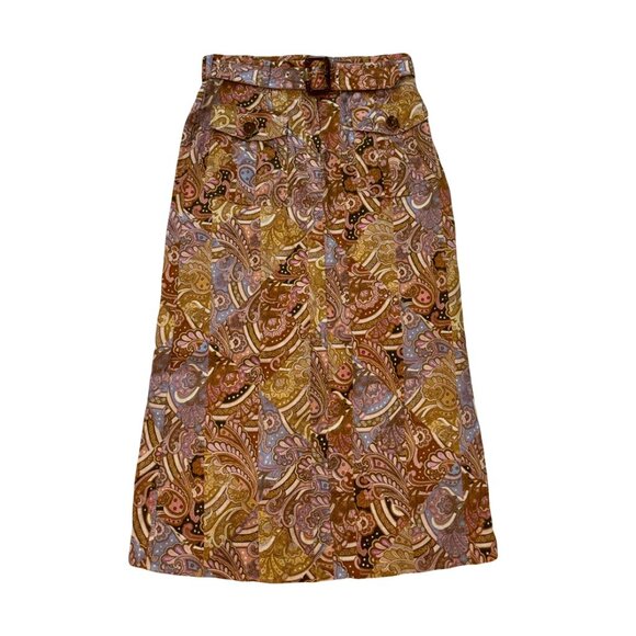 Zimmermann Paisley Belted Skirt